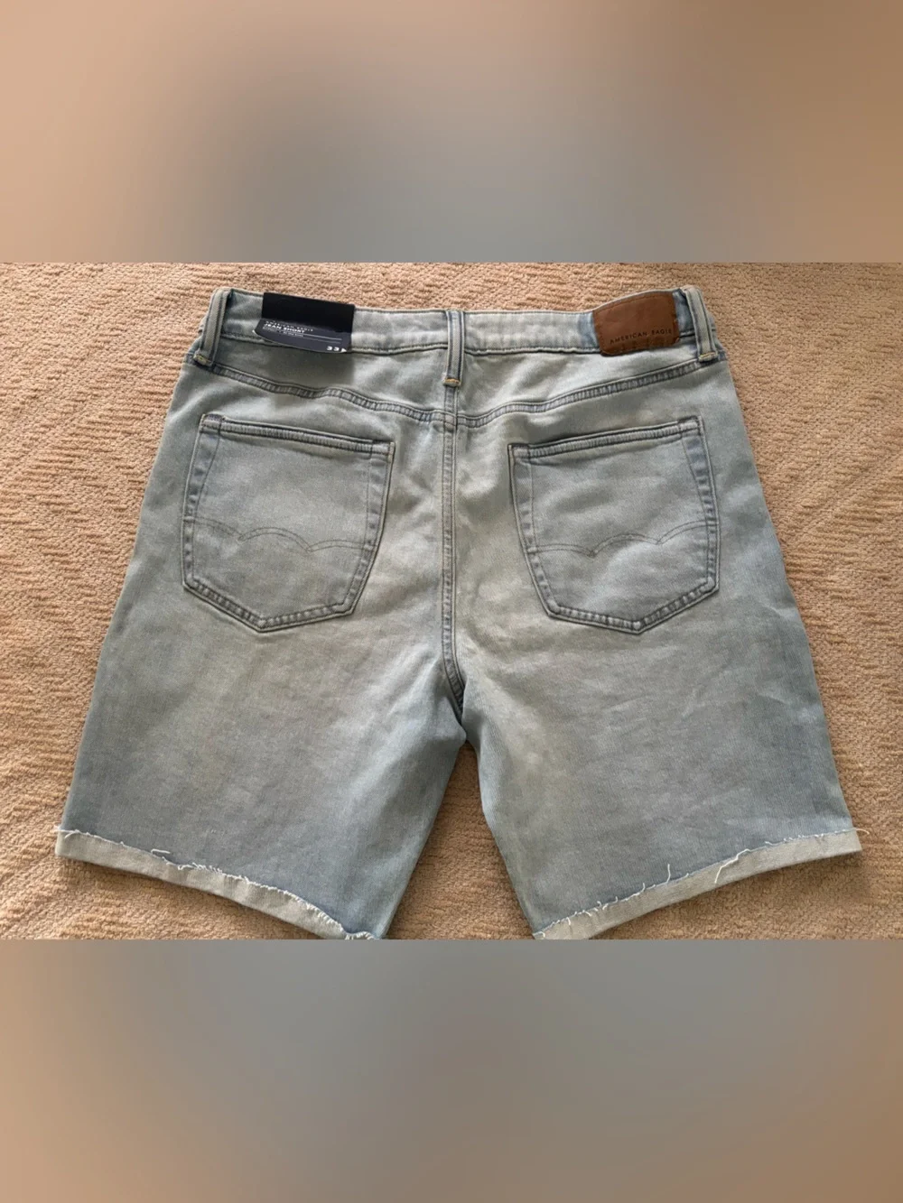 American Eagle Outfitters Light Blue Denim Jean Shorts